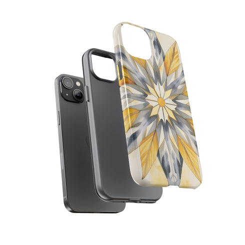 Sunshine Bloom Mosaic - Impact Resistant Phone Case